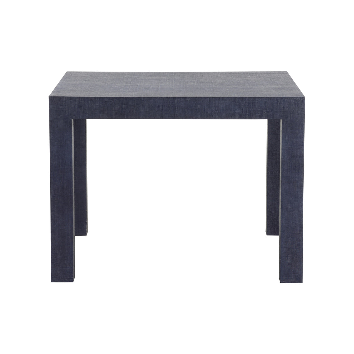 Sanibel Game Table - Blue in Blue/Clear / Raffia - Chelsea House