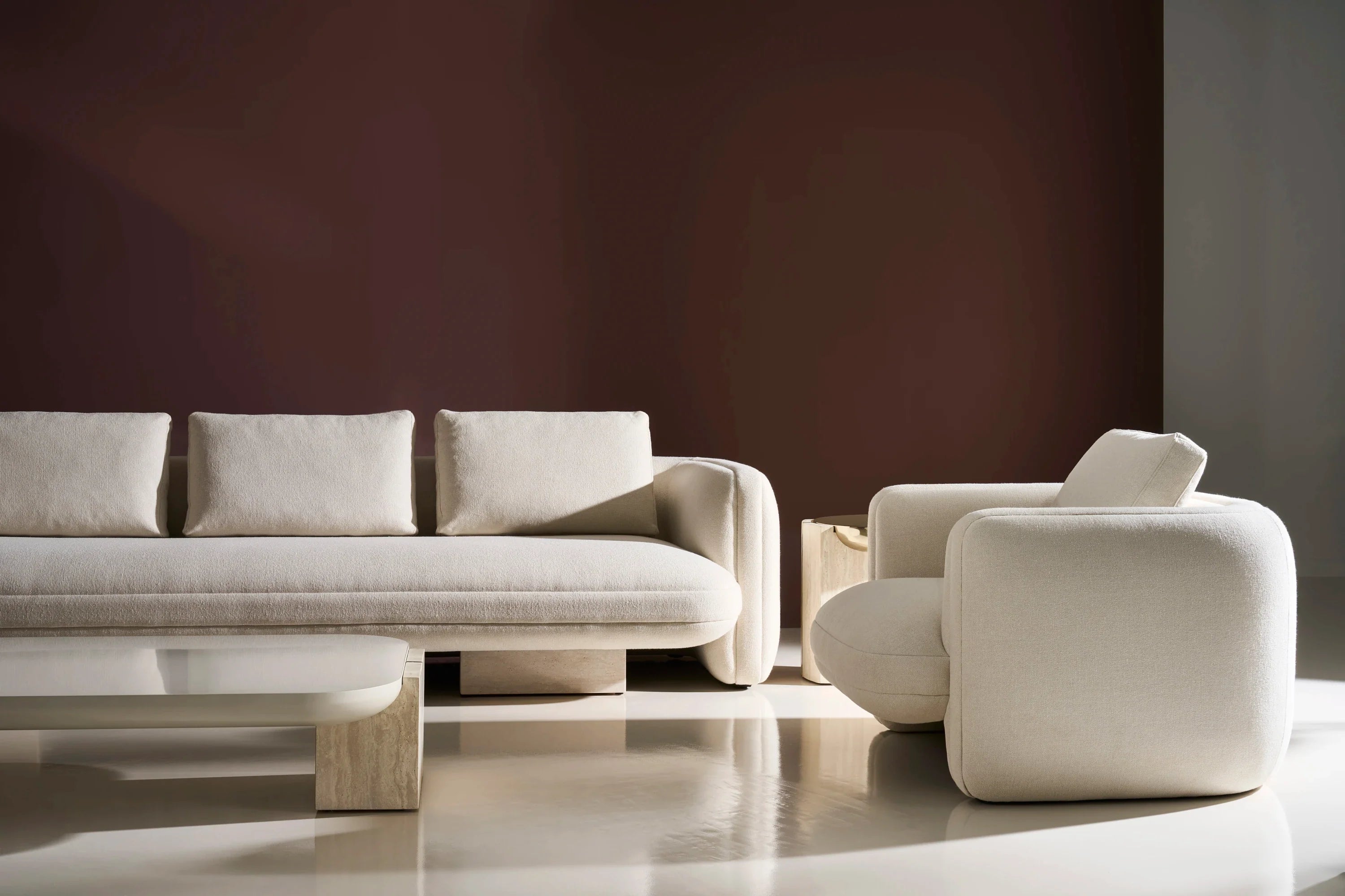 Overlap Chair Ecru – Accent Chairs by Caracole | Sutter & Vale