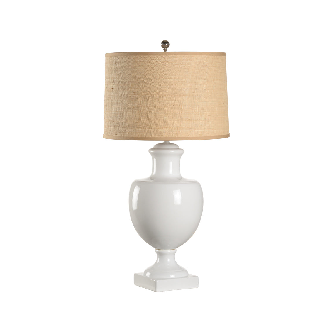 Greenwich Lamp - White in 34 / Ceramic/Porcelain - Chelsea House