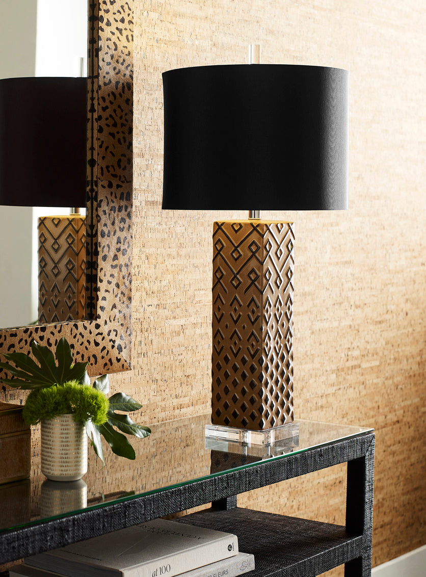 Ujamaa Lamp - Brown