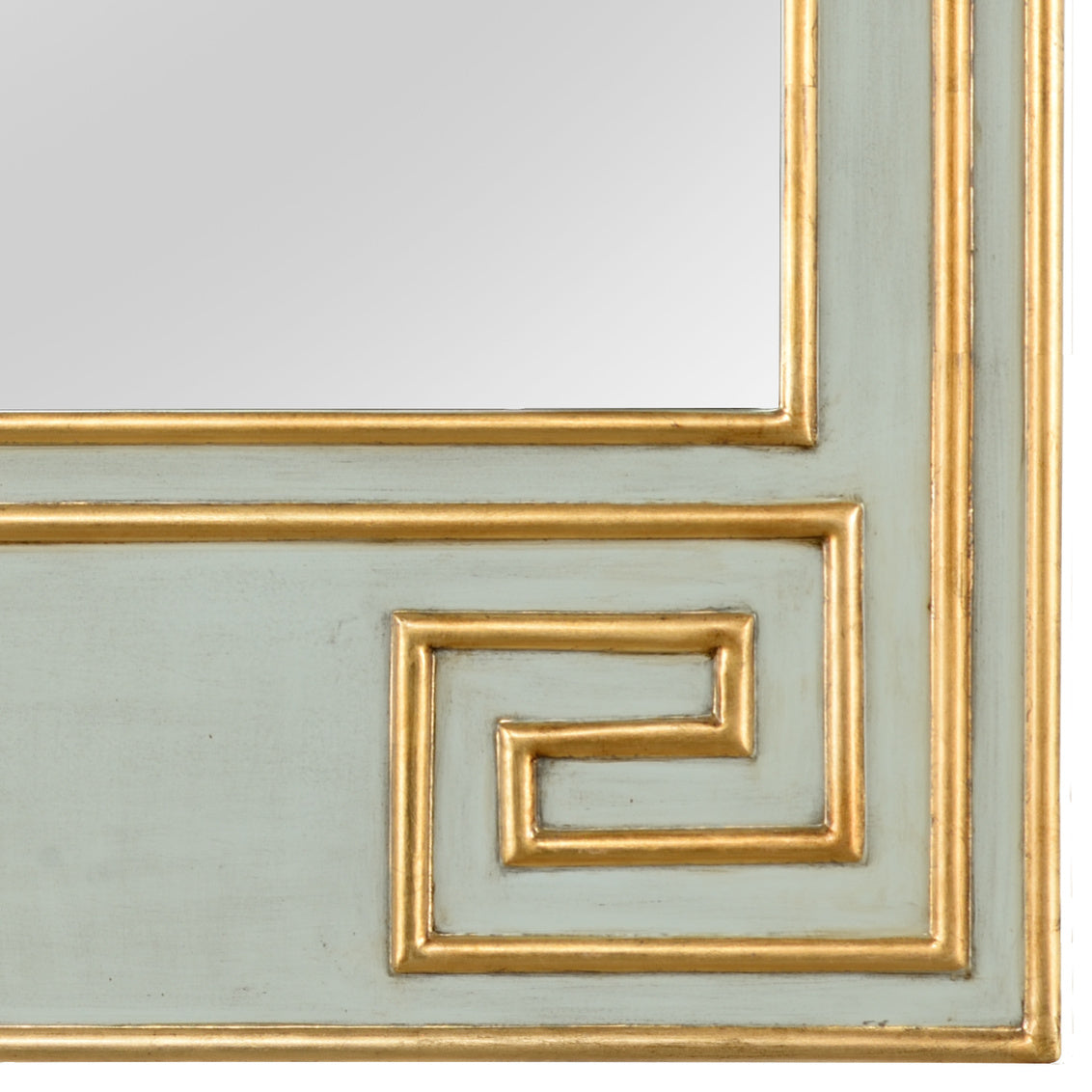 Greek Hall Mirror - Green in 46.5 / Wood - Chelsea House