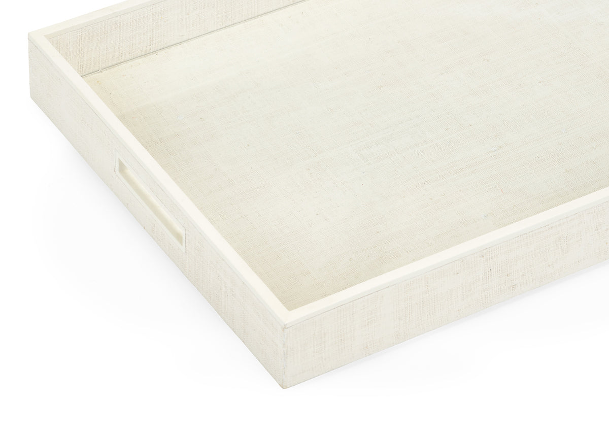 Kiawah Tray - White
