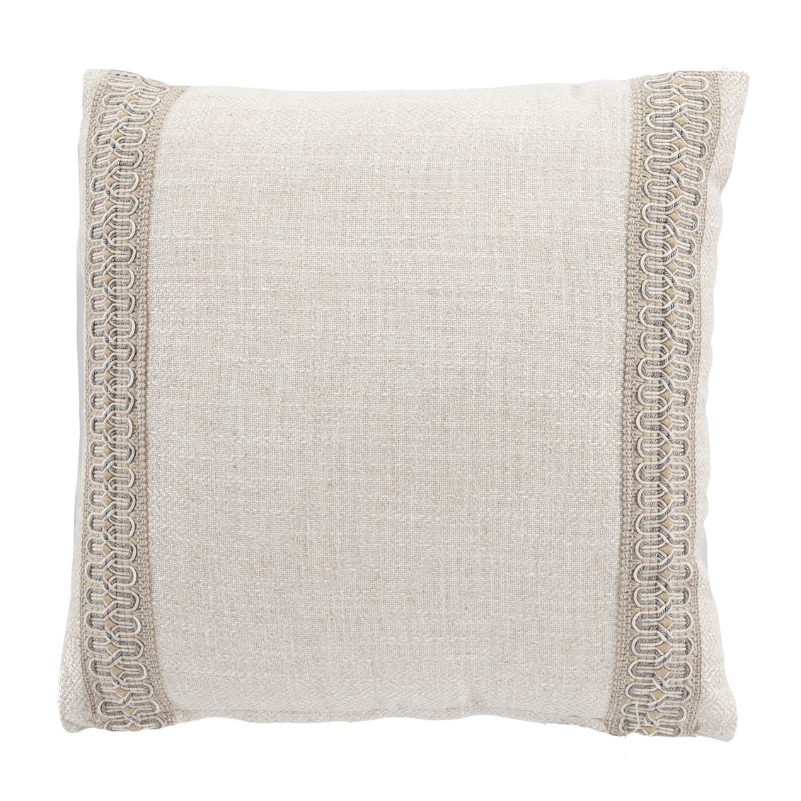 Hanoi IvoryBreezy Linen Feather 18x18