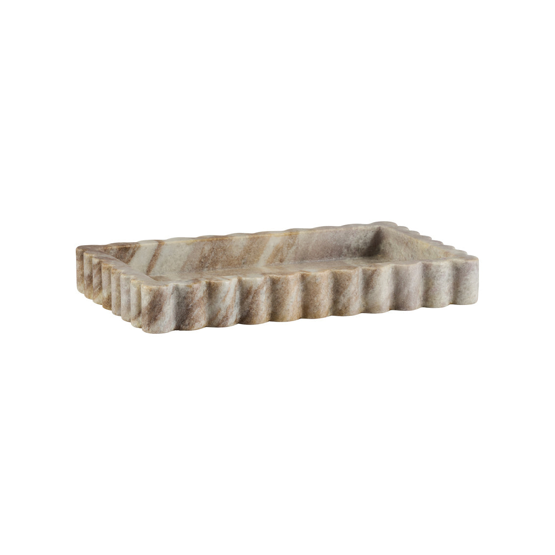 Athena Marble Tray in Natural / Marble - Chelsea House