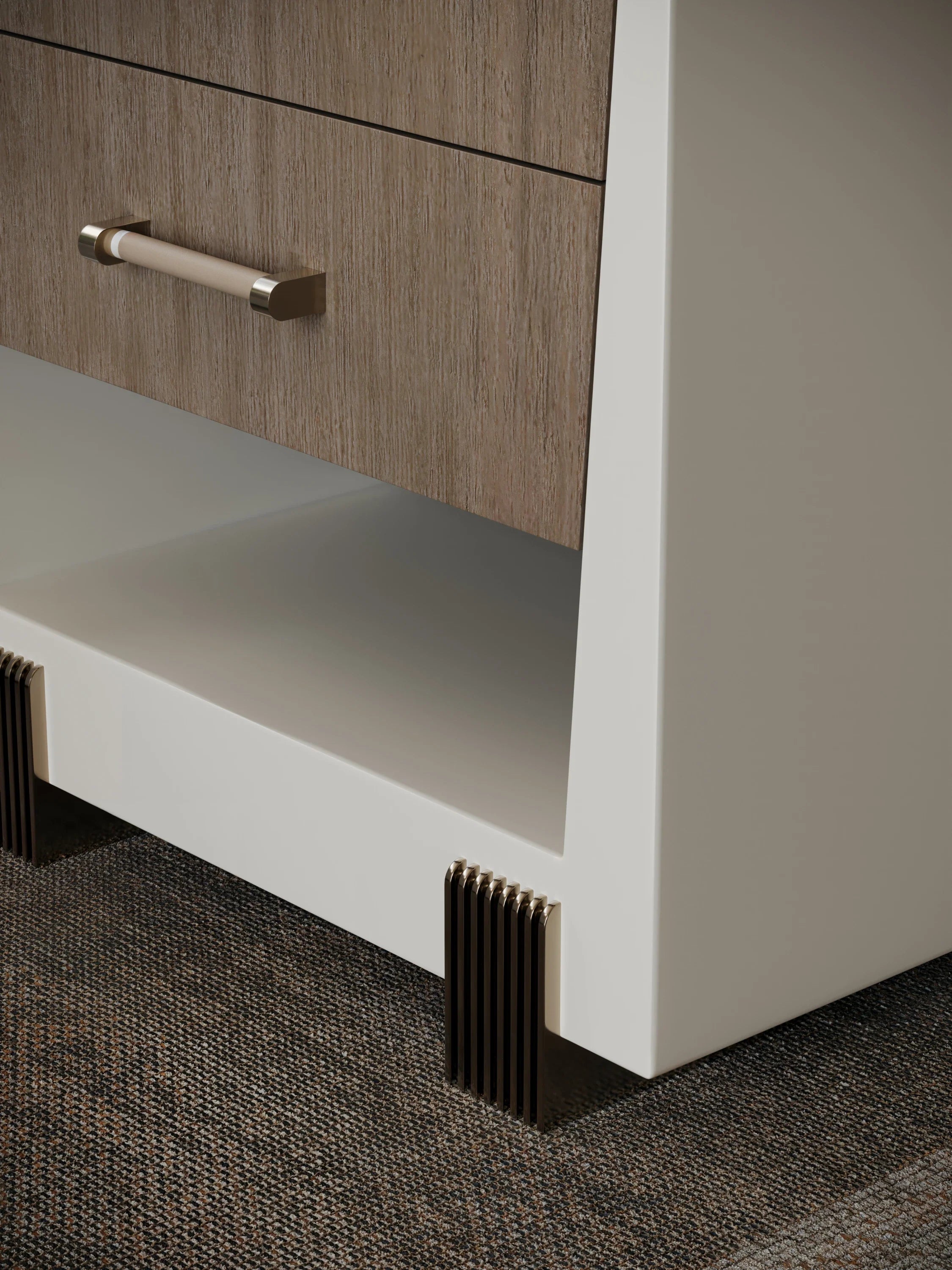 Counter Balance Small Nightstand – Nightstands by Caracole | Sutter & Vale