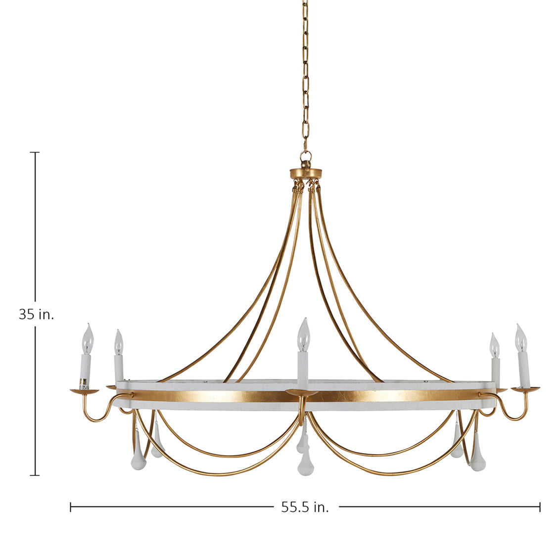 Jean Chandelier - White