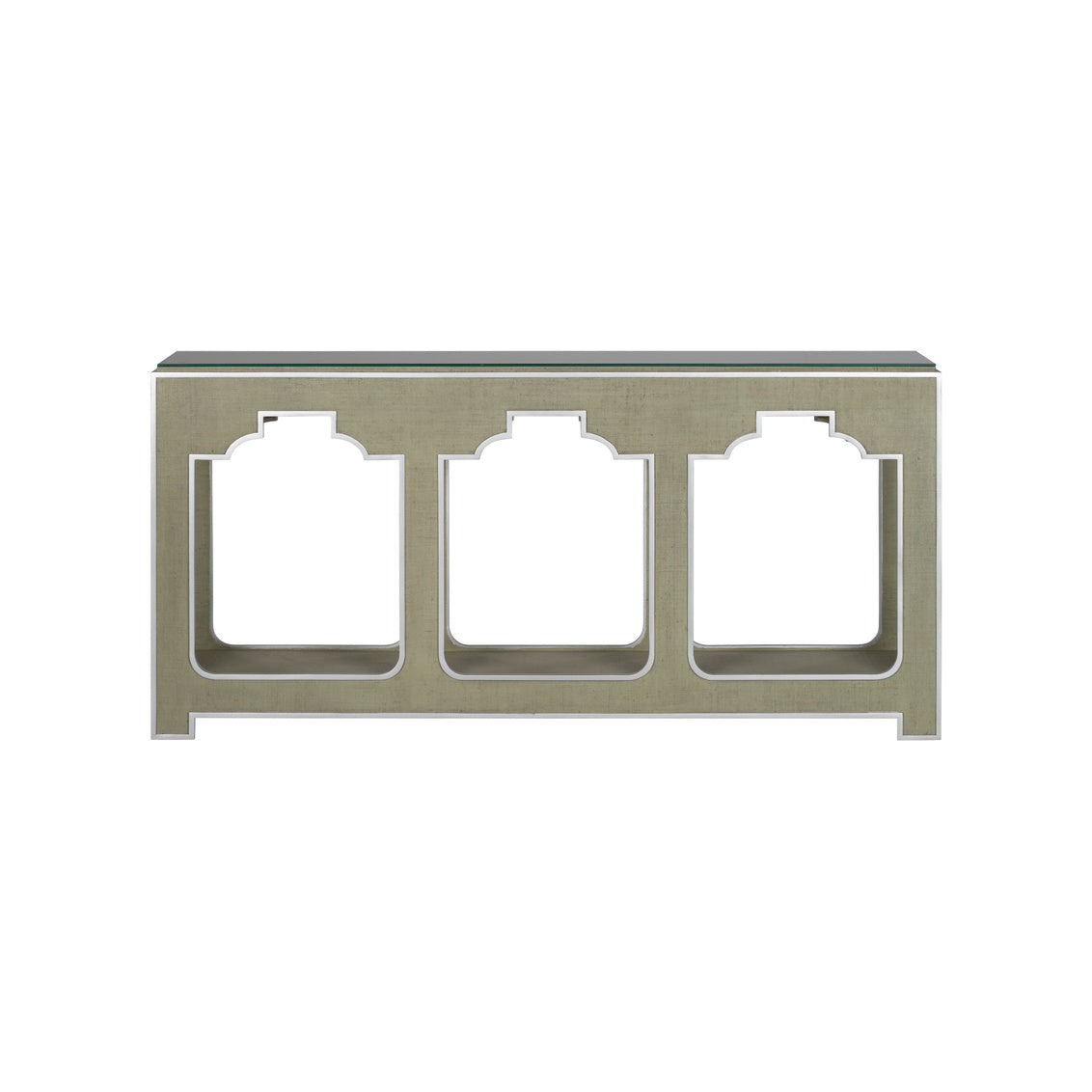 Yangon Console - Green in 34.5 / Wood - Chelsea House