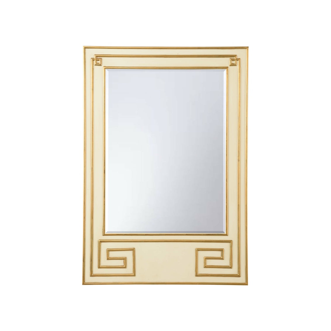 Greek Hall Mirror - Cream in 46.5 / Wood - Chelsea House