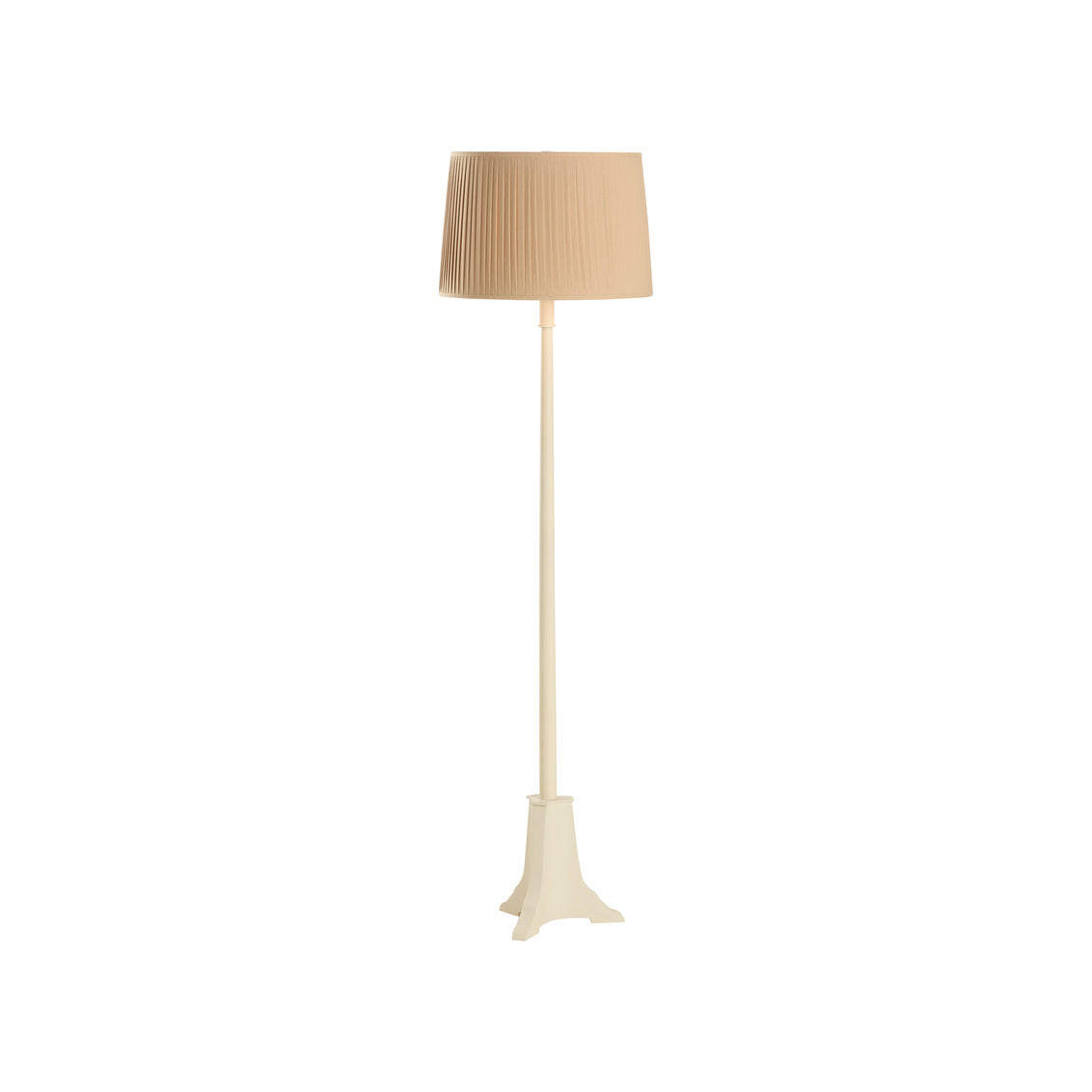 Regency Floor Lamp-Chalk