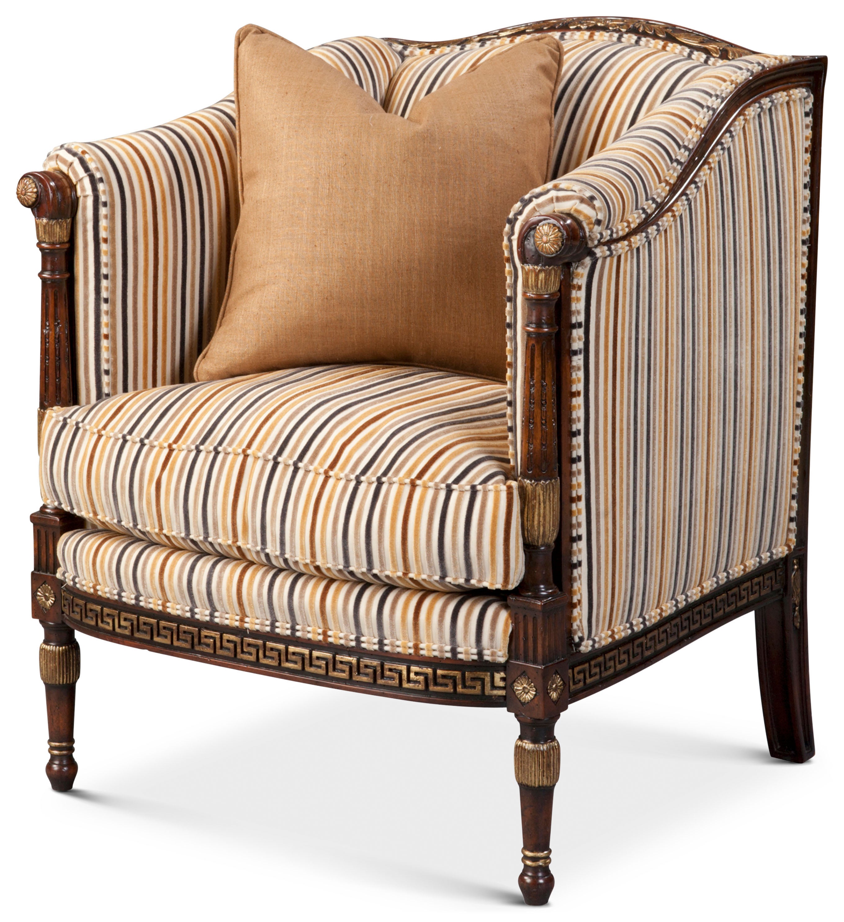 Undulating armchair by Theodore Alexander | Sutter & Vale