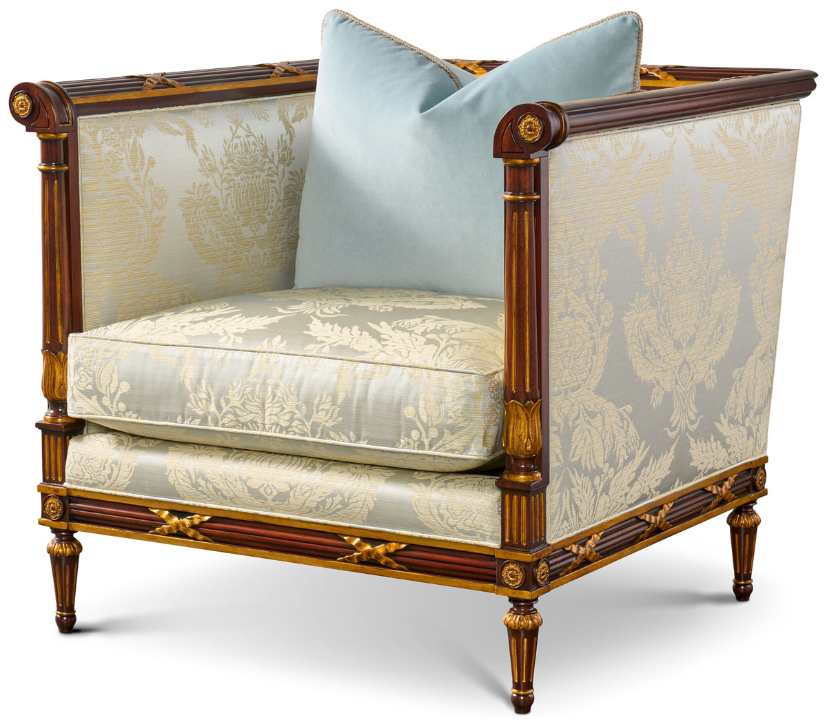 The Regent's Visit Upholstered Chair | Theodore Alexander | Sutter & Vale