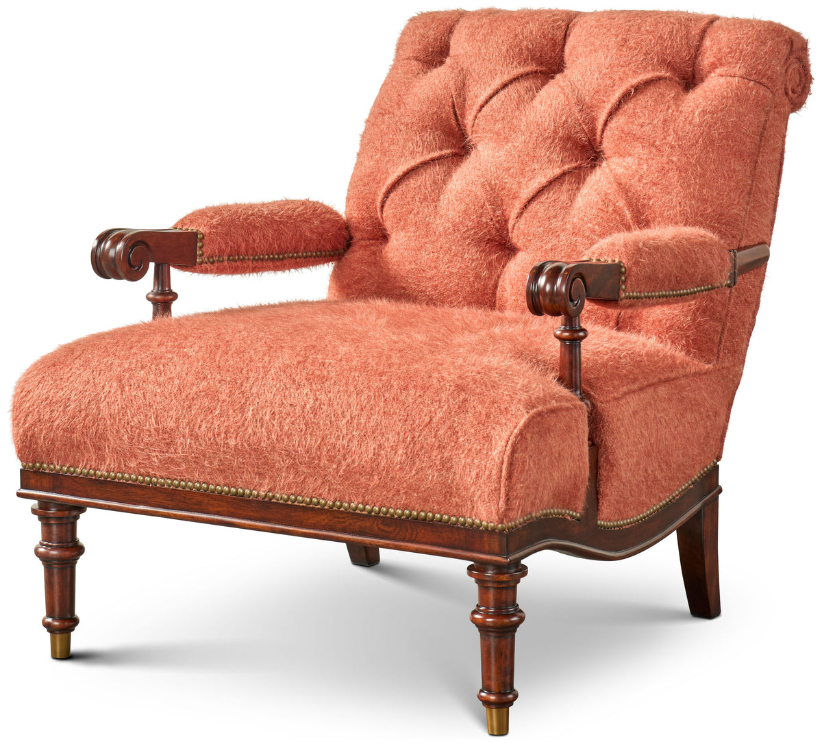 Fireside Upholstered Chair | Theodore Alexander | Sutter & Vale