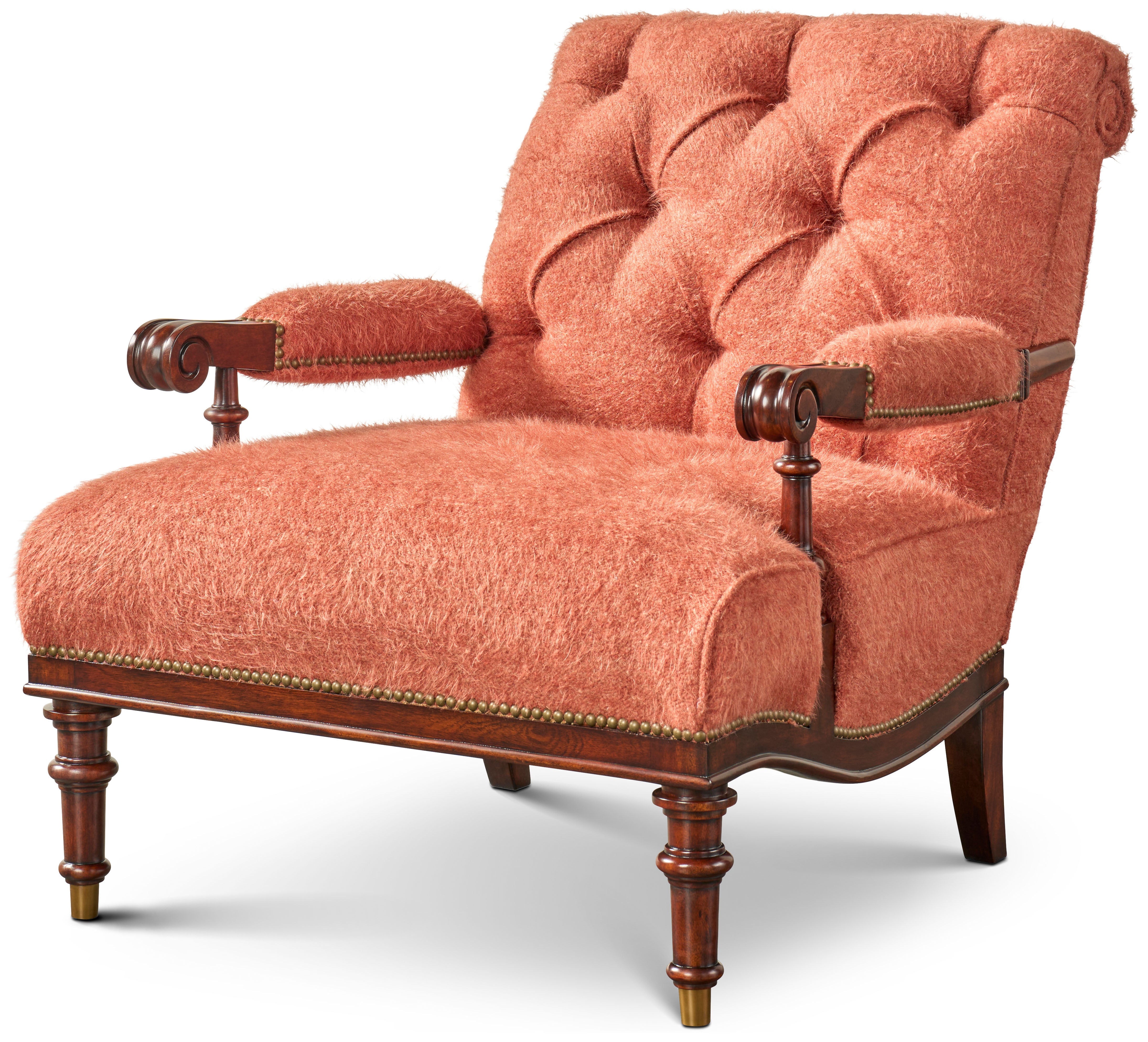 Fireside Upholstered Chair – Accent Chairs by Theodore Alexander | Sutter & Vale