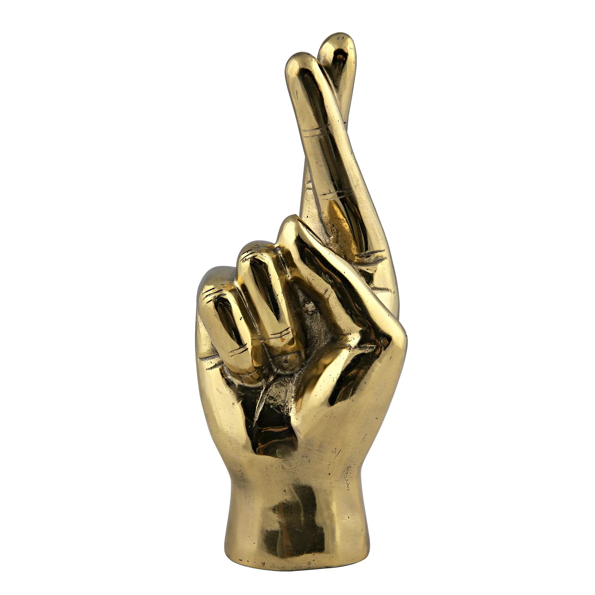 Fingers Crossed, Brass in Antique Brass — Noir Furniture