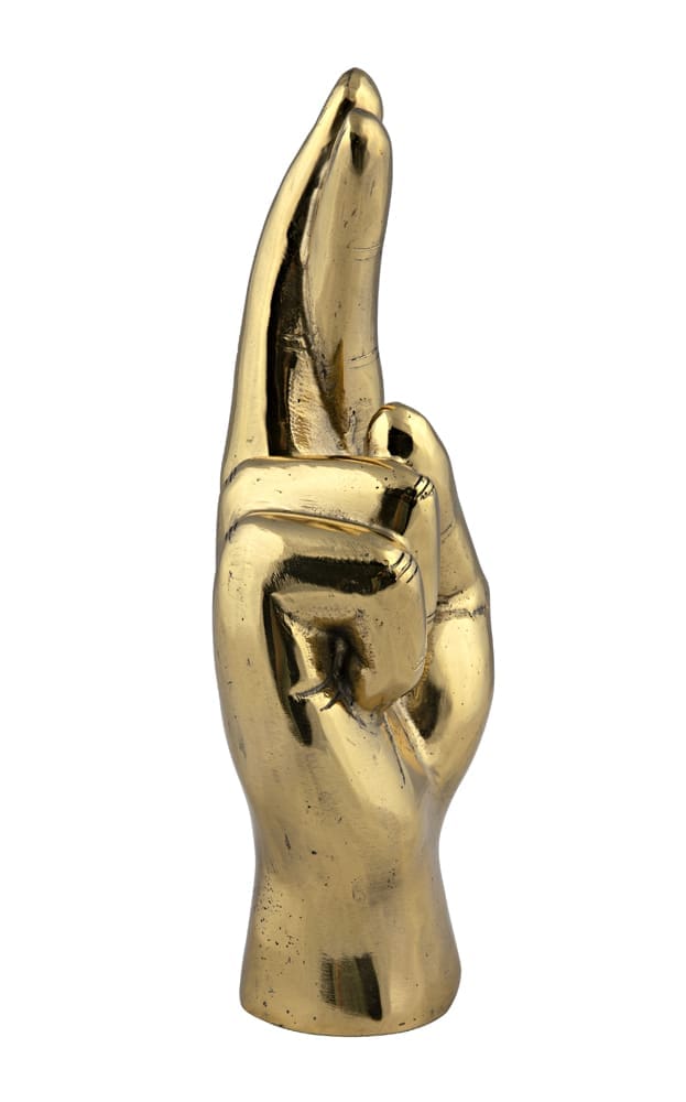 Fingers Crossed, Brass by Noir Furniture | Sutter & Vale