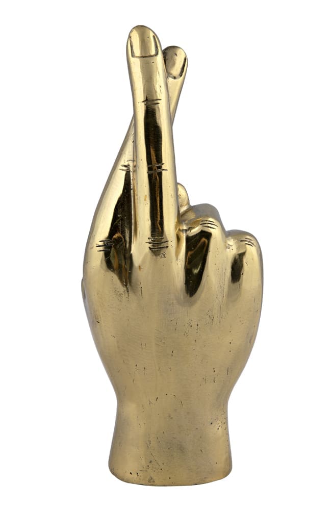 Fingers Crossed, Brass by Noir Furniture | Sutter & Vale