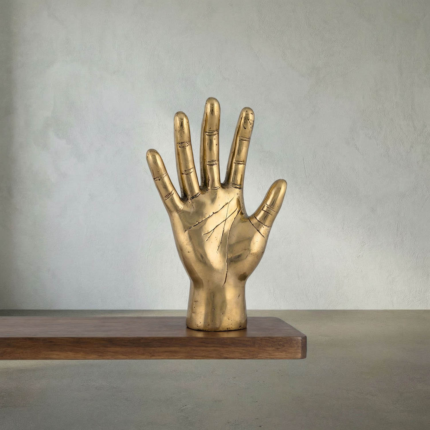 Open Hand, Brass