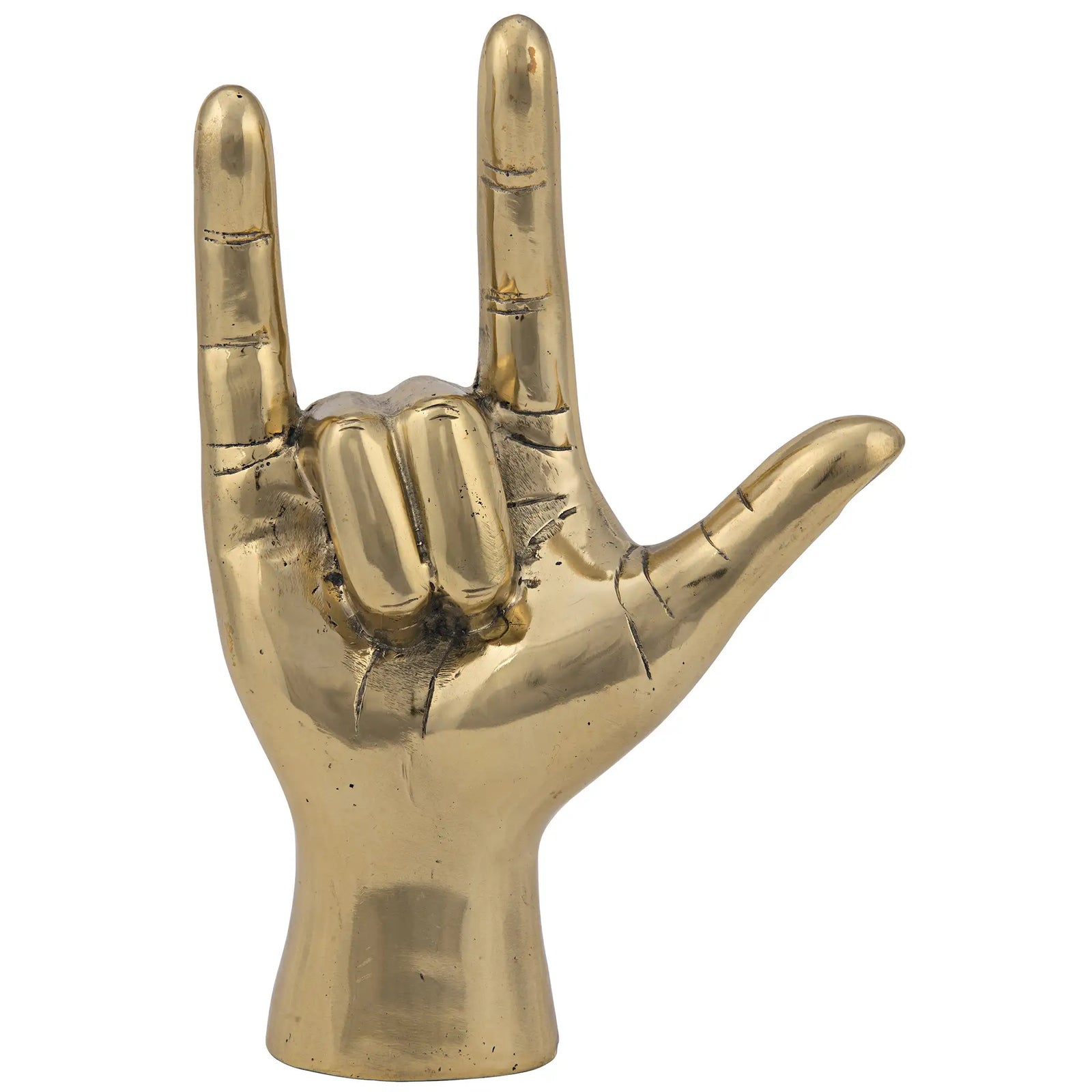 I Love You, Brass by Noir Furniture | Sutter & Vale