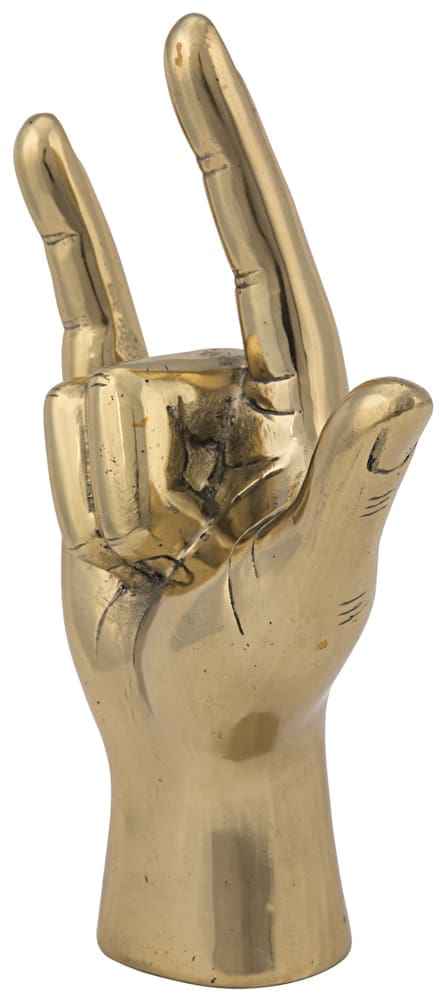 I Love You, Brass in Antique Brass — Noir Furniture