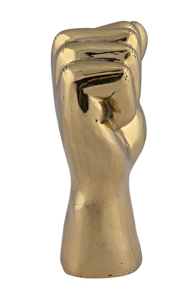 The Solidarity Fist, Brass by Noir Furniture | Sutter & Vale