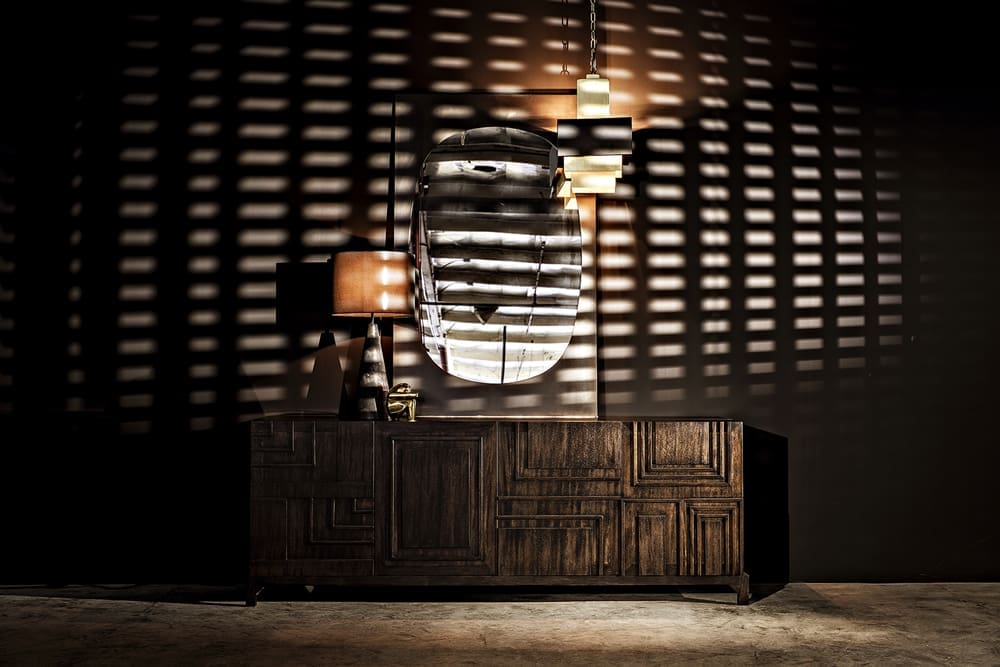 Maude, Large, Brass in Antique Brass — Noir Furniture