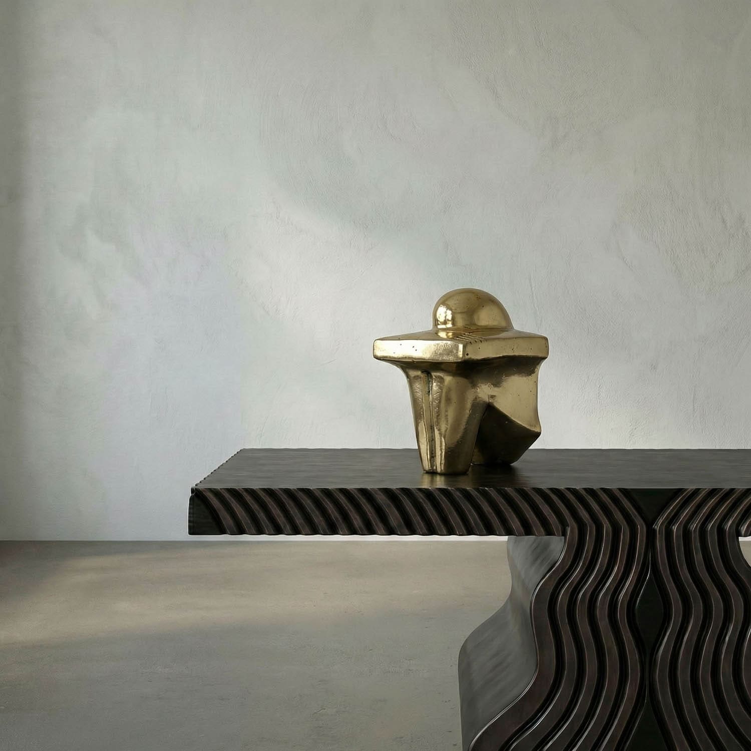 Maude, Large, Brass
