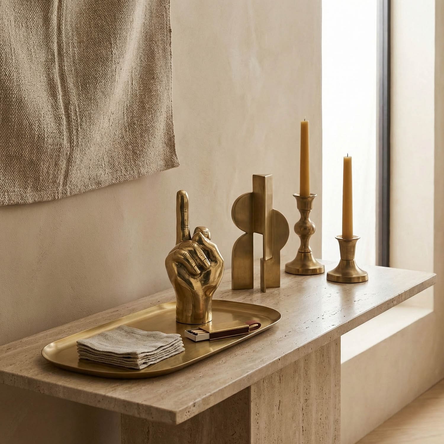 The Finger, Brass