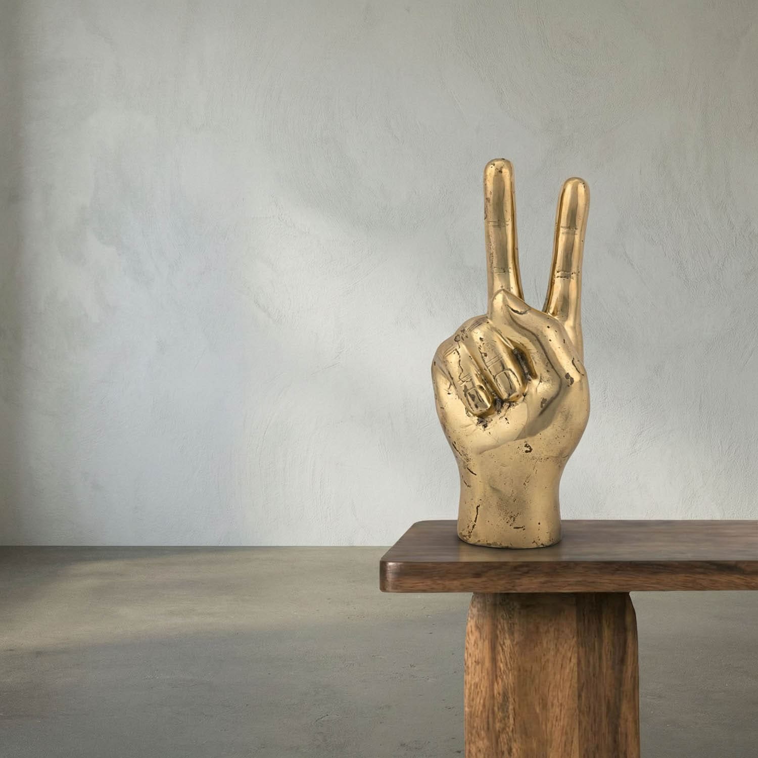 Peace Sign, Brass