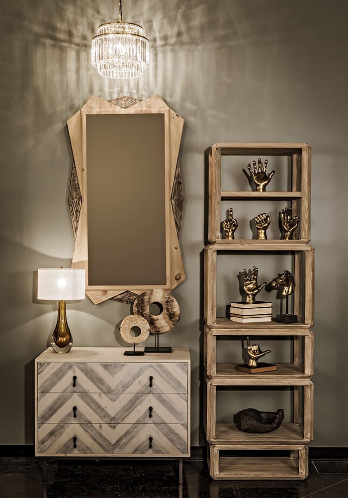 Hawaiian, Brass in Antique Brass — Noir Furniture