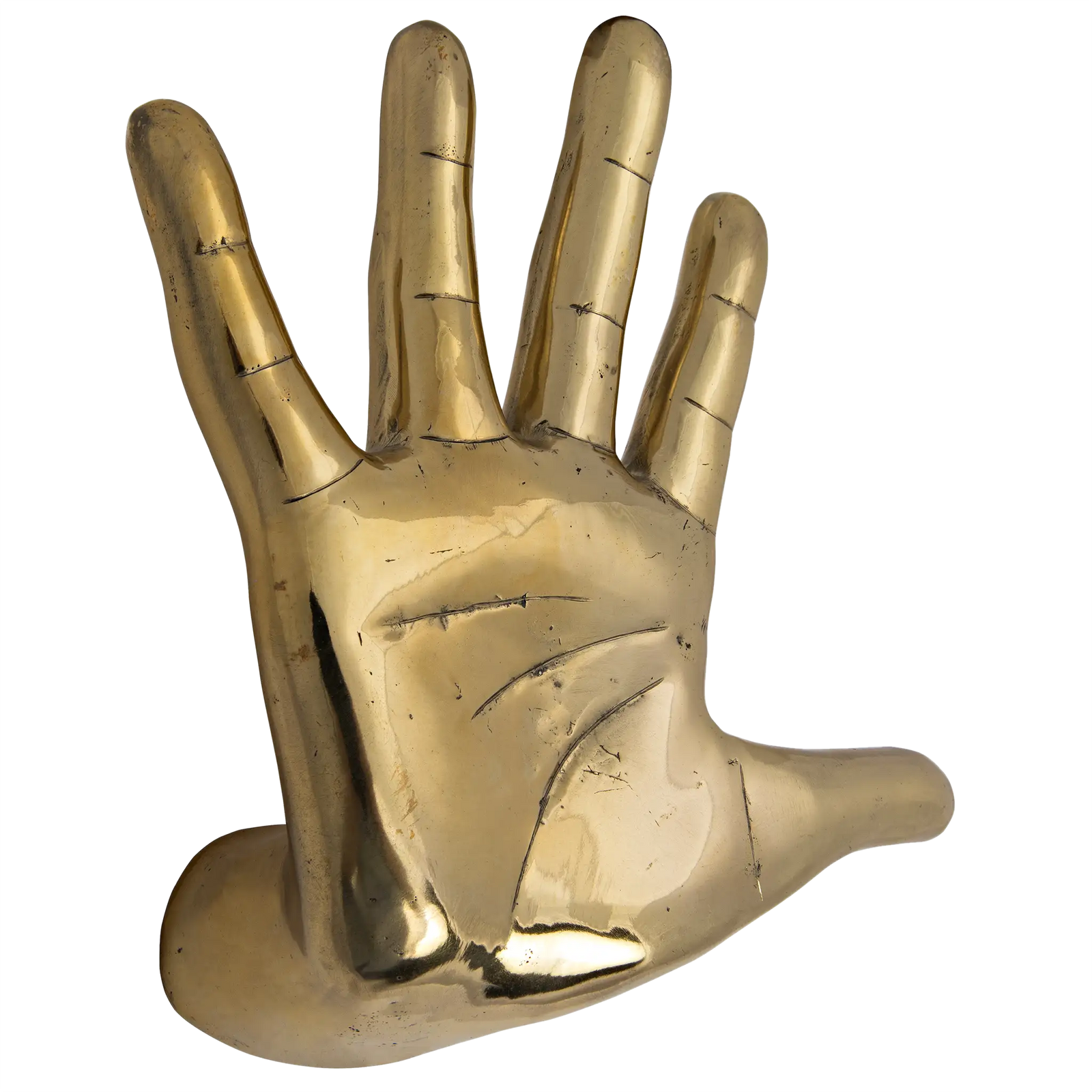Hand On The Wall, Brass by Noir Furniture | Sutter & Vale