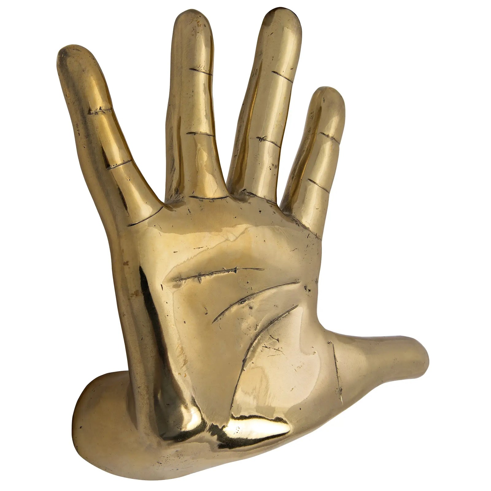 Hand On The Wall, Brass by Noir Furniture | Sutter & Vale
