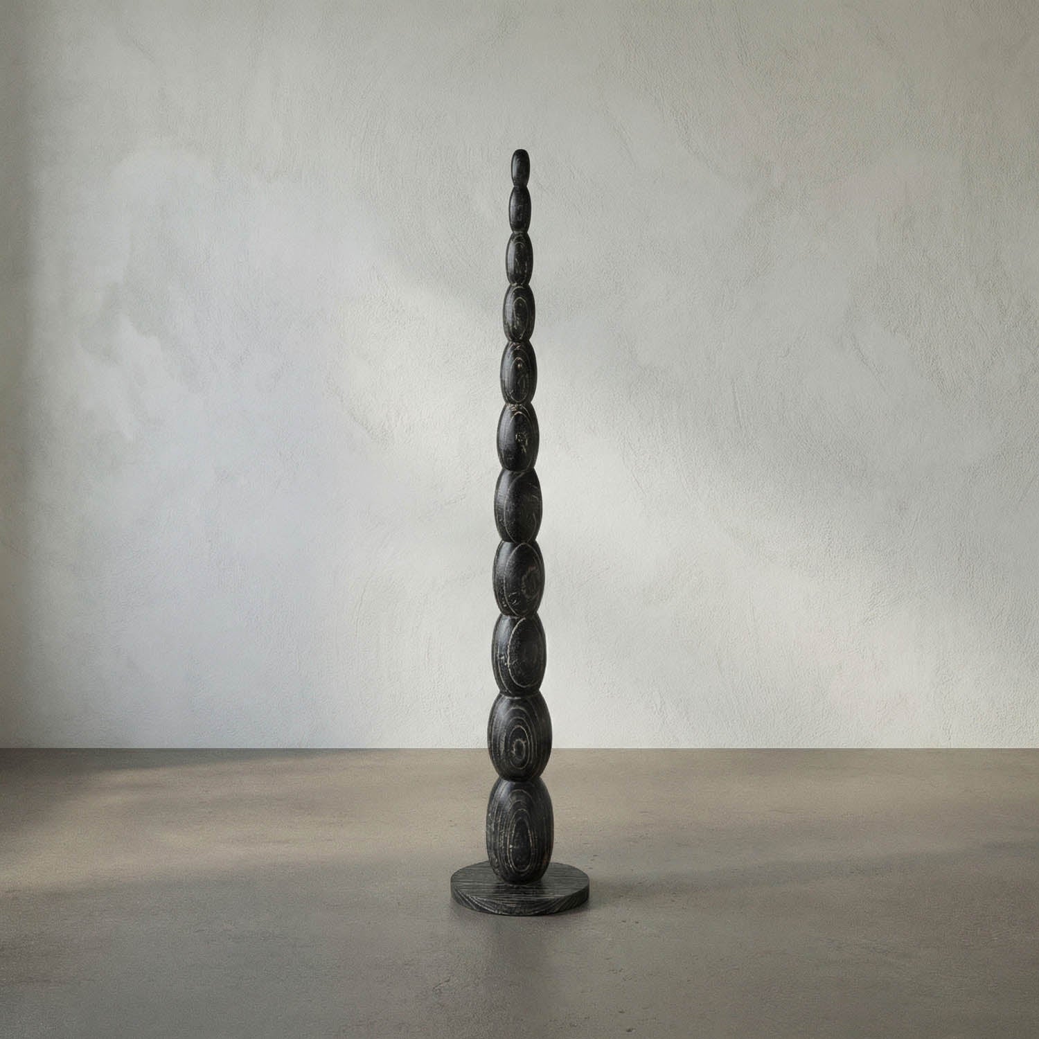 Freia Sculpture, Cinder Black by Noir
