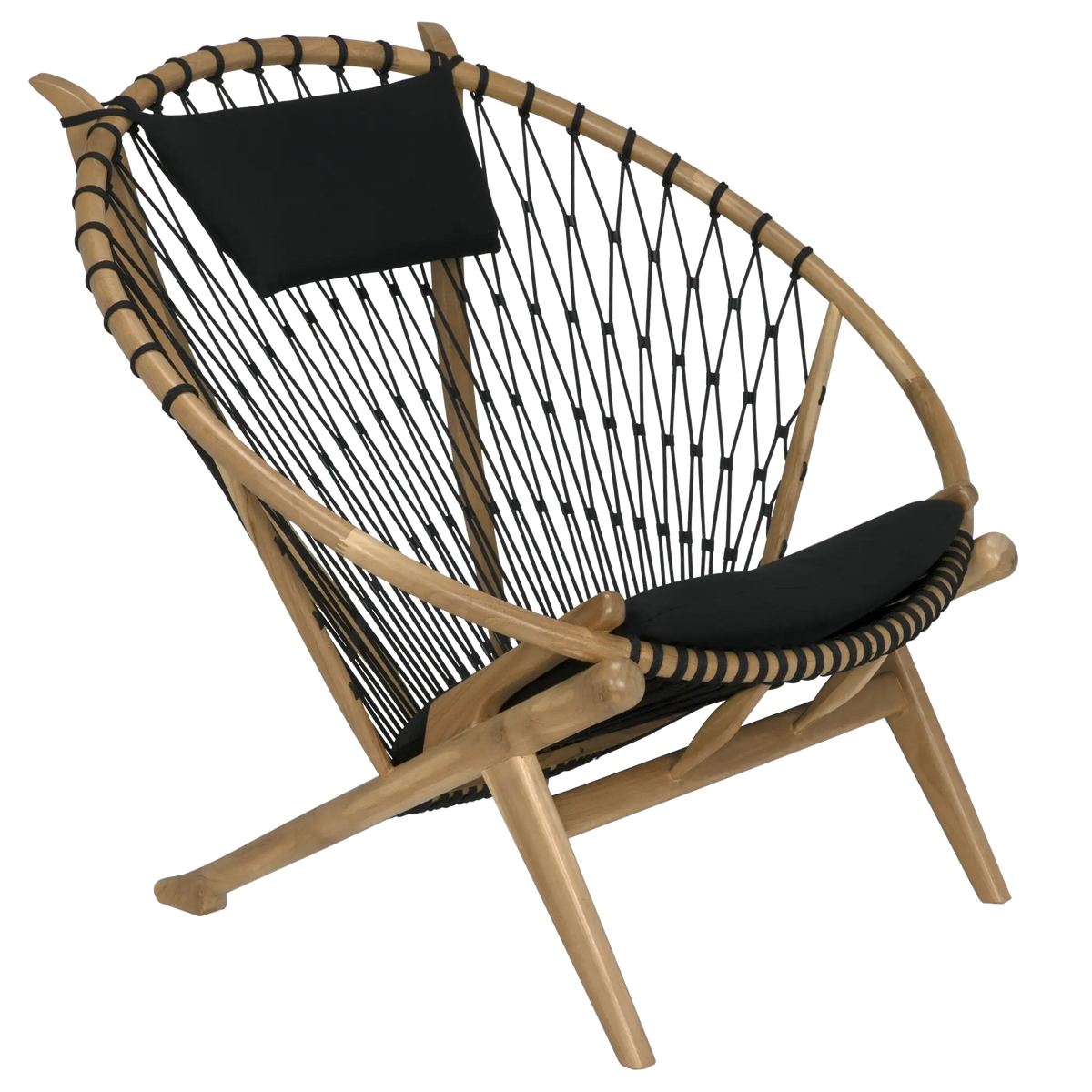 Mateo Chair, Bleached Teak – Accent Chairs by Noir Furniture | Sutter & Vale