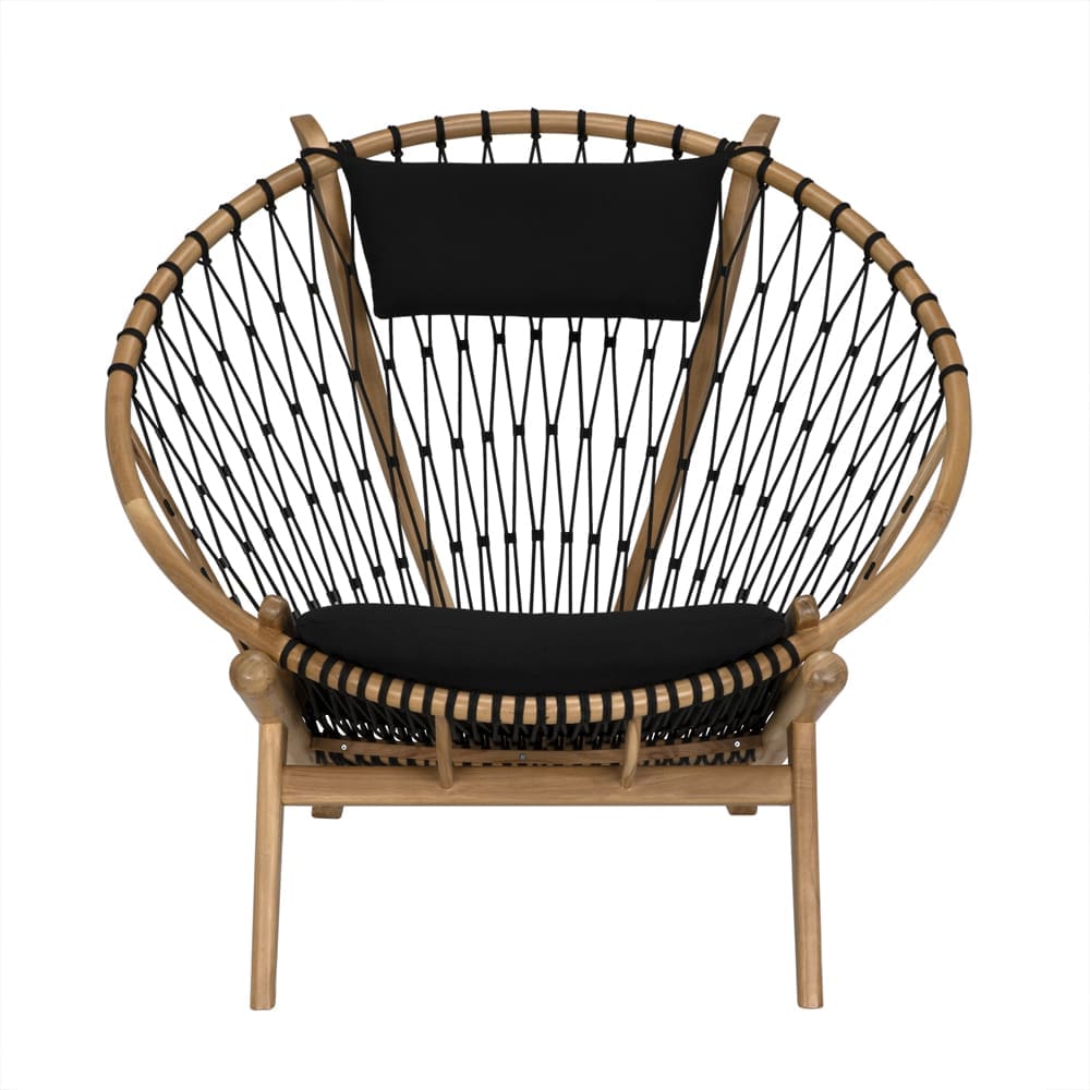Mateo Chair, Bleached Teak – Accent Chairs by Noir Furniture | Sutter & Vale