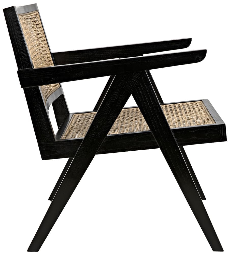 James Relax Chair, Charcoal Black