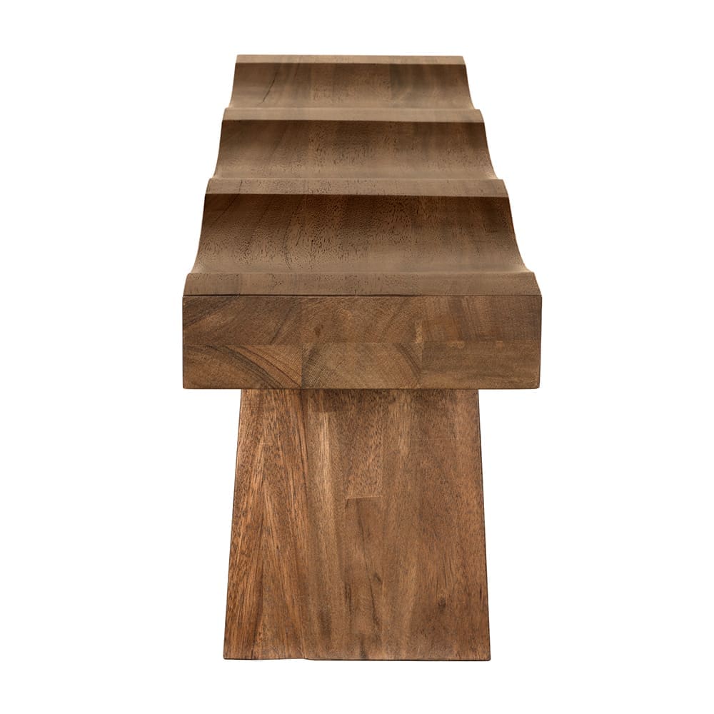 Shibumi Bench, Dark Walnut