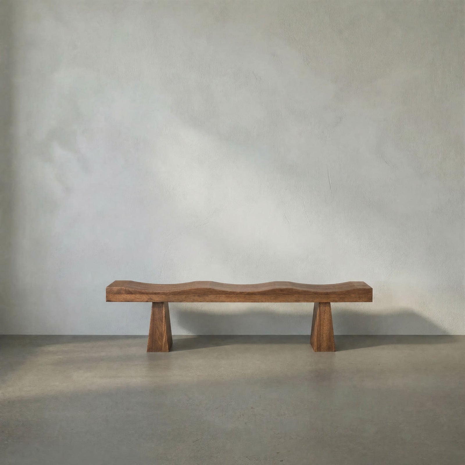 Shibumi Bench, Dark Walnut