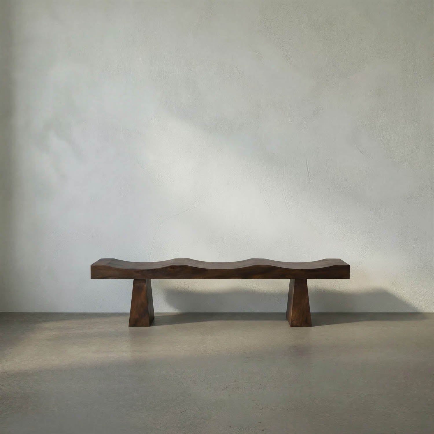 Shibumi Bench, Munggur Wood by Noir