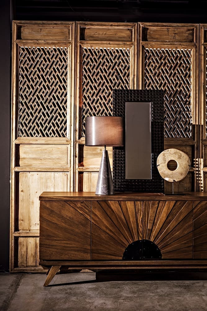 Faustus Mirror, Charcoal Black