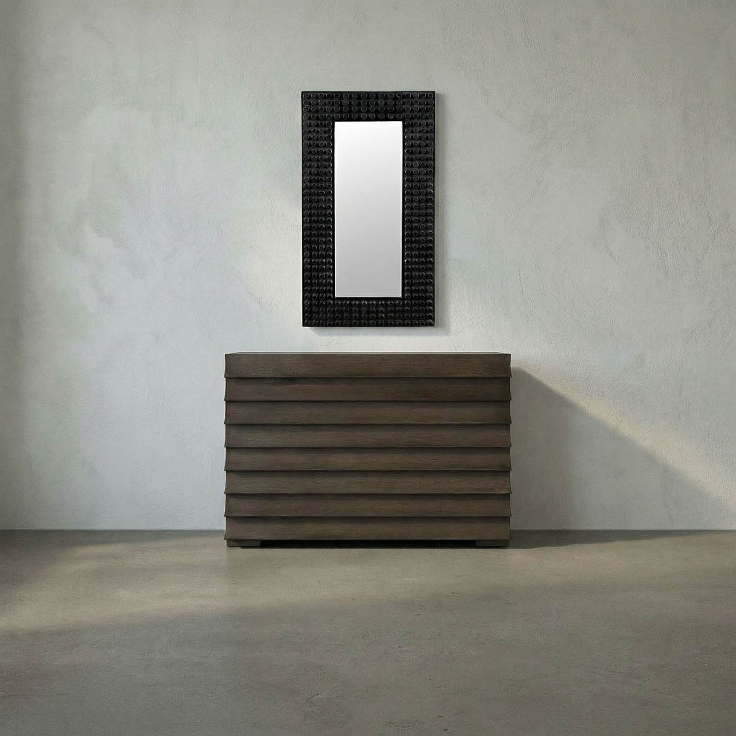Faustus Mirror, Charcoal Black