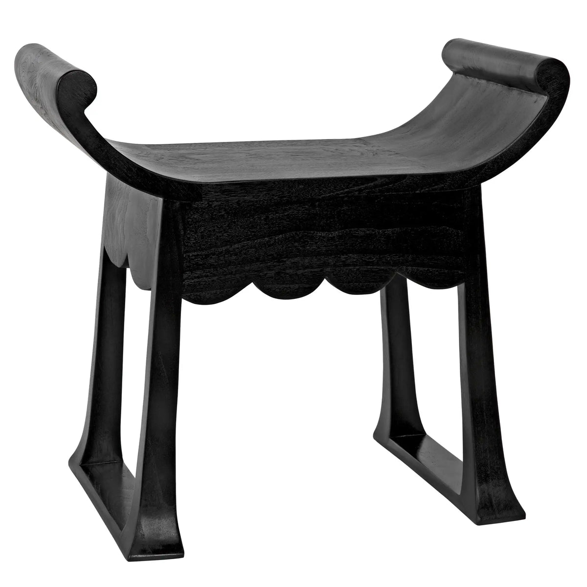 Wey Stool, Charcoal Black – Benches by Noir Furniture | Sutter & Vale