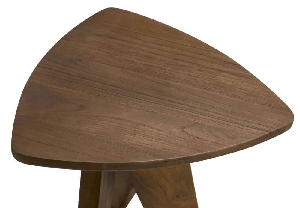 Twist Counter Stool, Teak – Bar & Counter Stools by Noir Furniture | Sutter & Vale