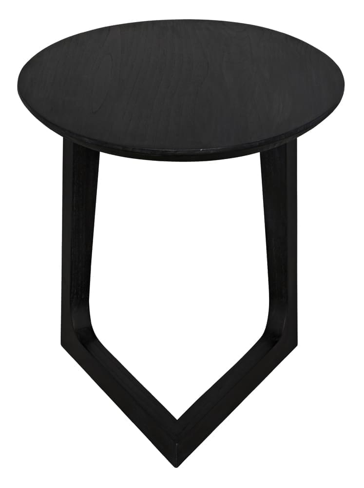 Cantilever Table, Charcoal Black