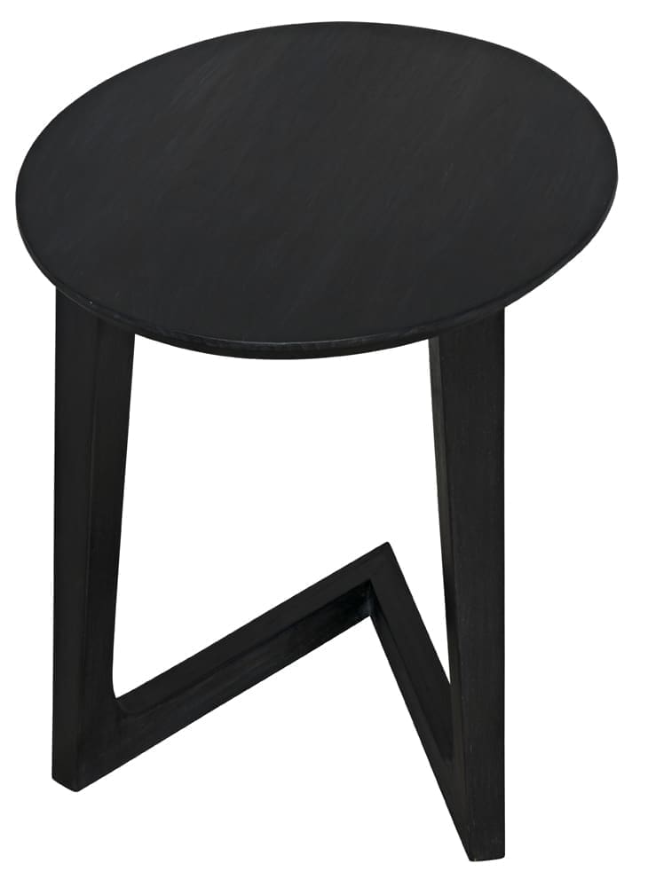 Cantilever Table, Charcoal Black