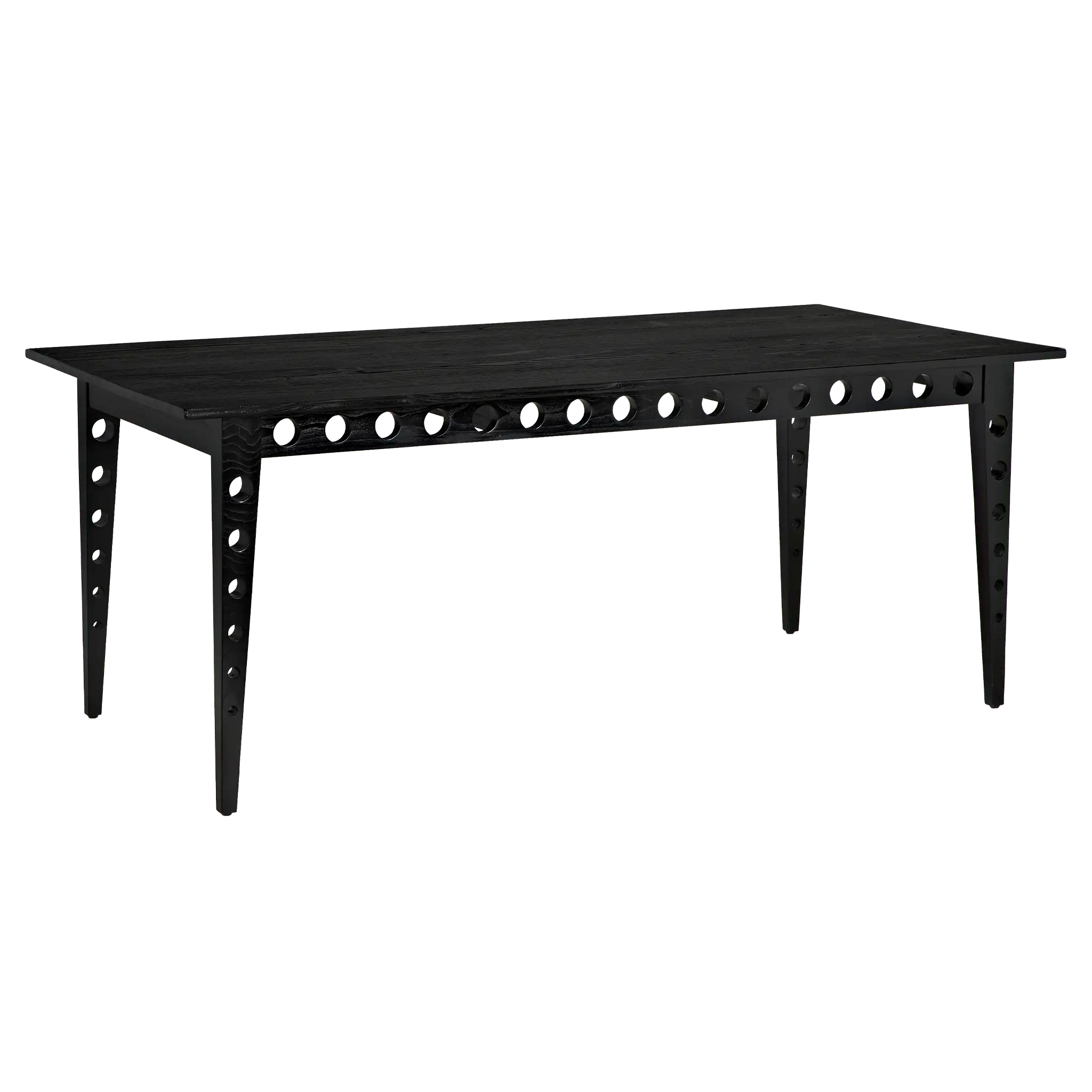 Pericles Table/Desk in Charcoal Black — Noir Furniture