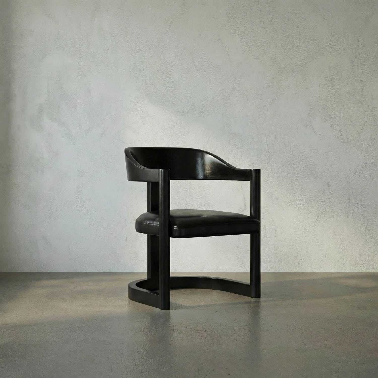 Mccormick Chair, Charcoal Black by Noir