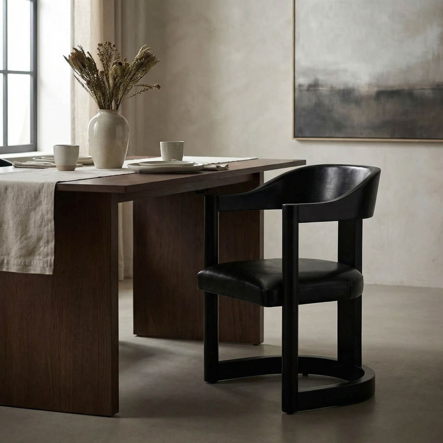 Mccormick Chair, Charcoal Black