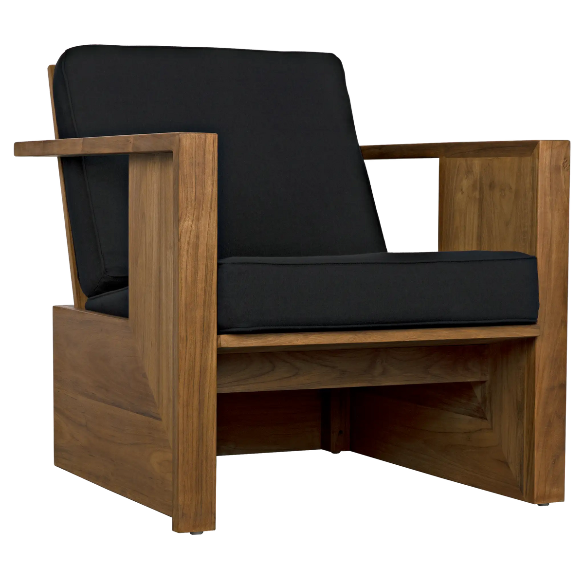 Ungaro Chair, Teak – Accent Chairs by Noir Furniture | Sutter & Vale