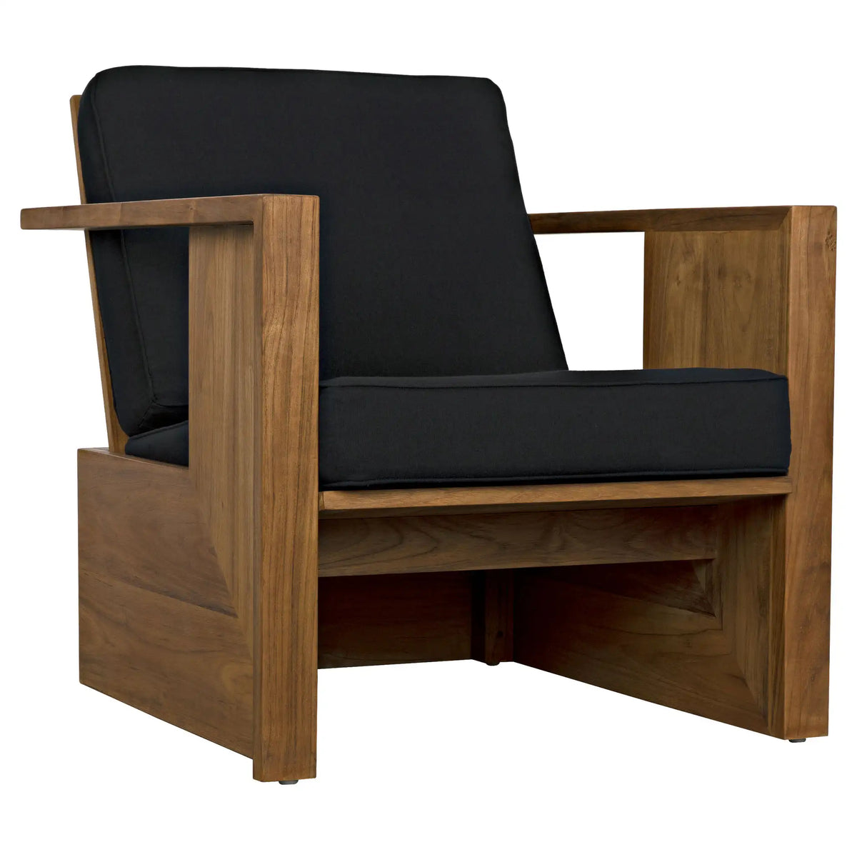 Ungaro Chair, Teak – Accent Chairs by Noir Furniture | Sutter & Vale