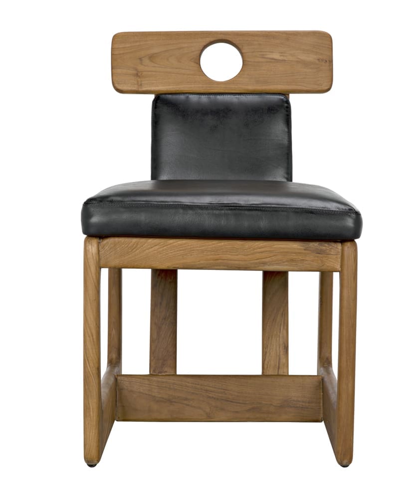 Buraco Dining Chair, Teak – Accent Chairs by Noir Furniture | Sutter & Vale